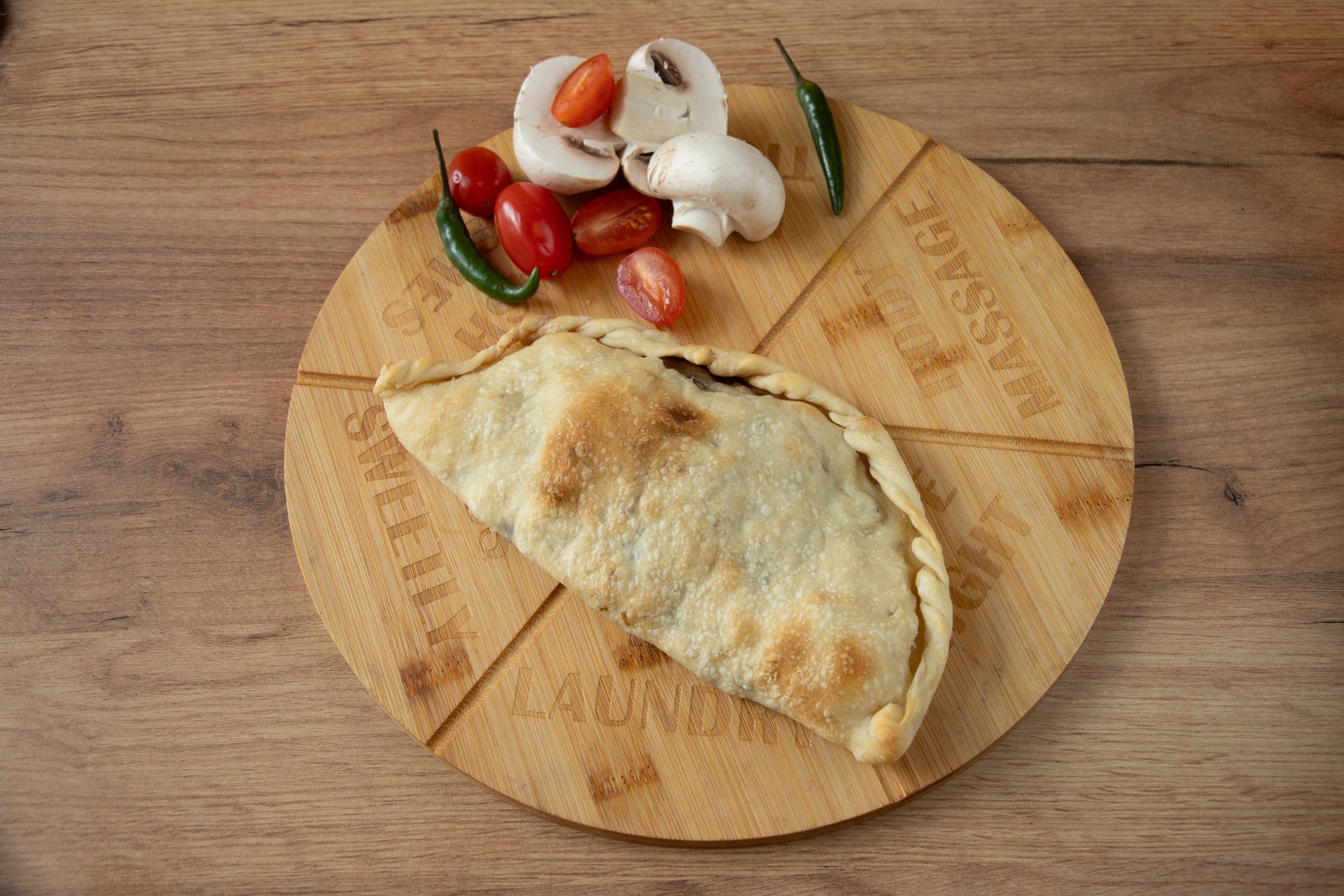 Calzone Palak Paneer